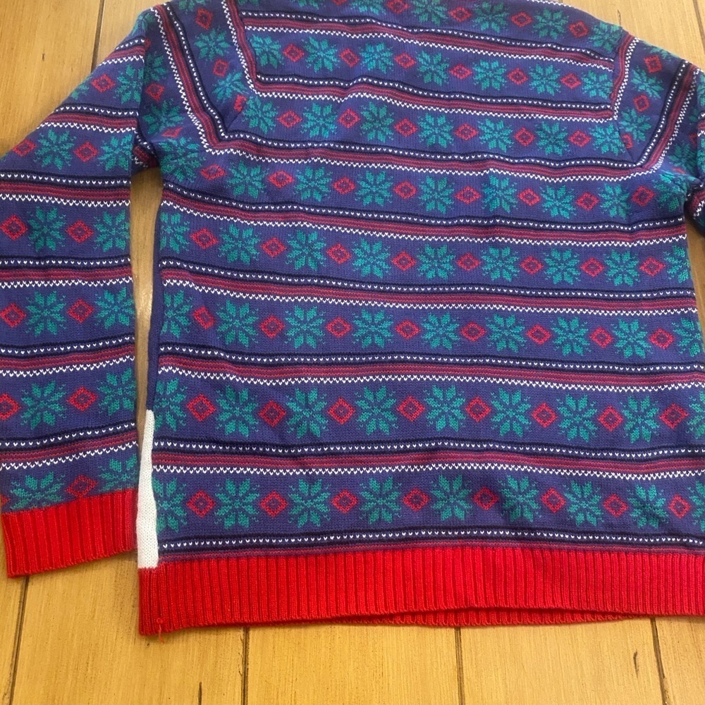 Men’s Christmas Sweater Beer Holding Ugly Christmas Sweater New size large - Picture 3 of 12